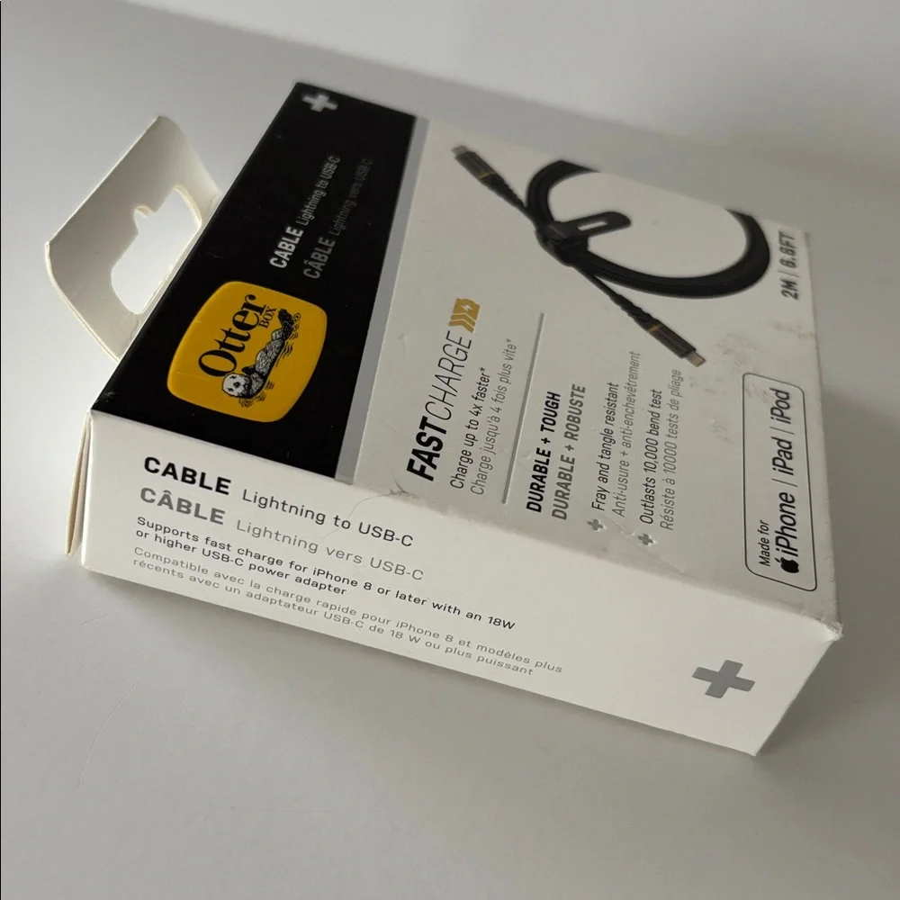 OtterBox Lightning to USB-C Cable in Black